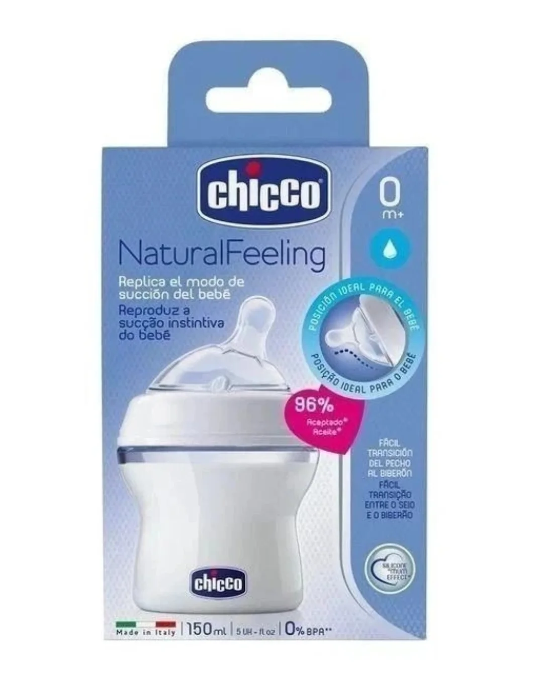 بيبرونه شيكو ناتشورال فيلينج chicco natural feeling
