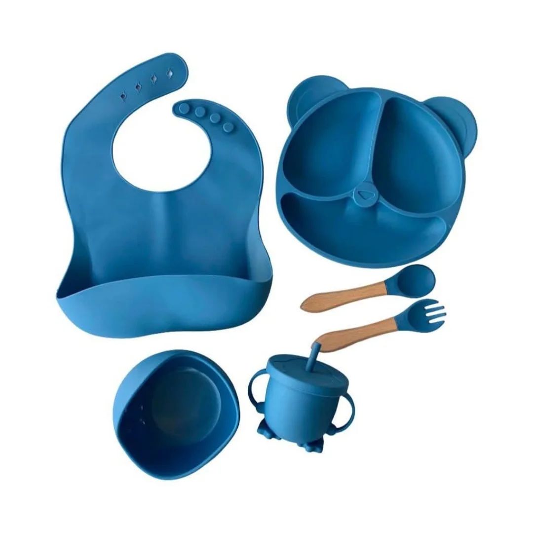 طقم الطعام السيليكون